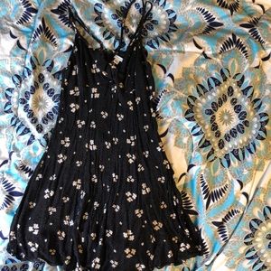 American Eagle Outfitters Polka Dot Daisy Dress